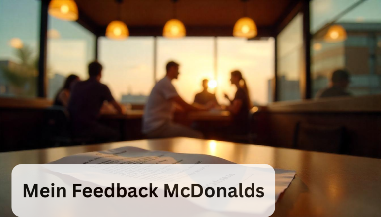 Mein Feedback McDonalds