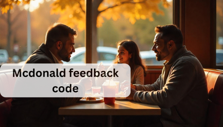 mcdonald feedback code