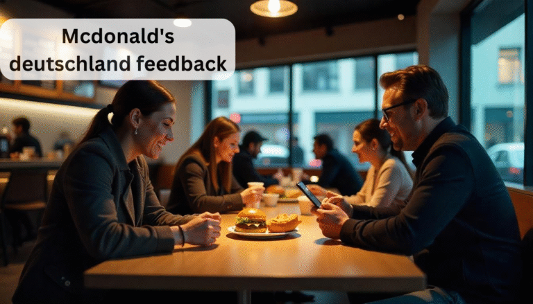 mcdonald's deutschland feedback
