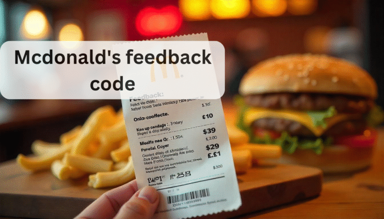 McDonald’s Feedback Code: How to Use and Get Rewards