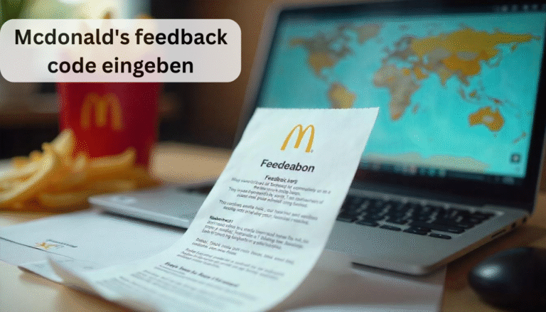mcdonald's feedback code eingeben