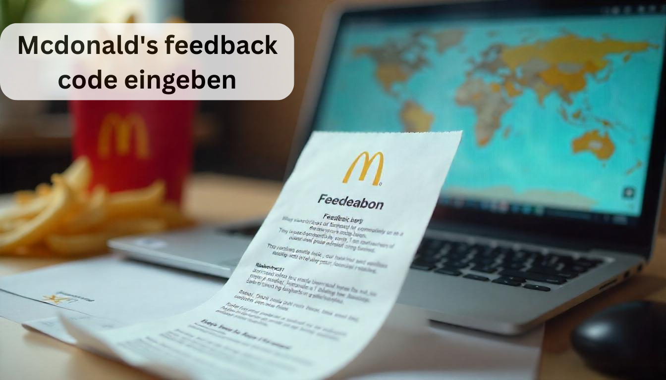 mcdonald's feedback code eingeben