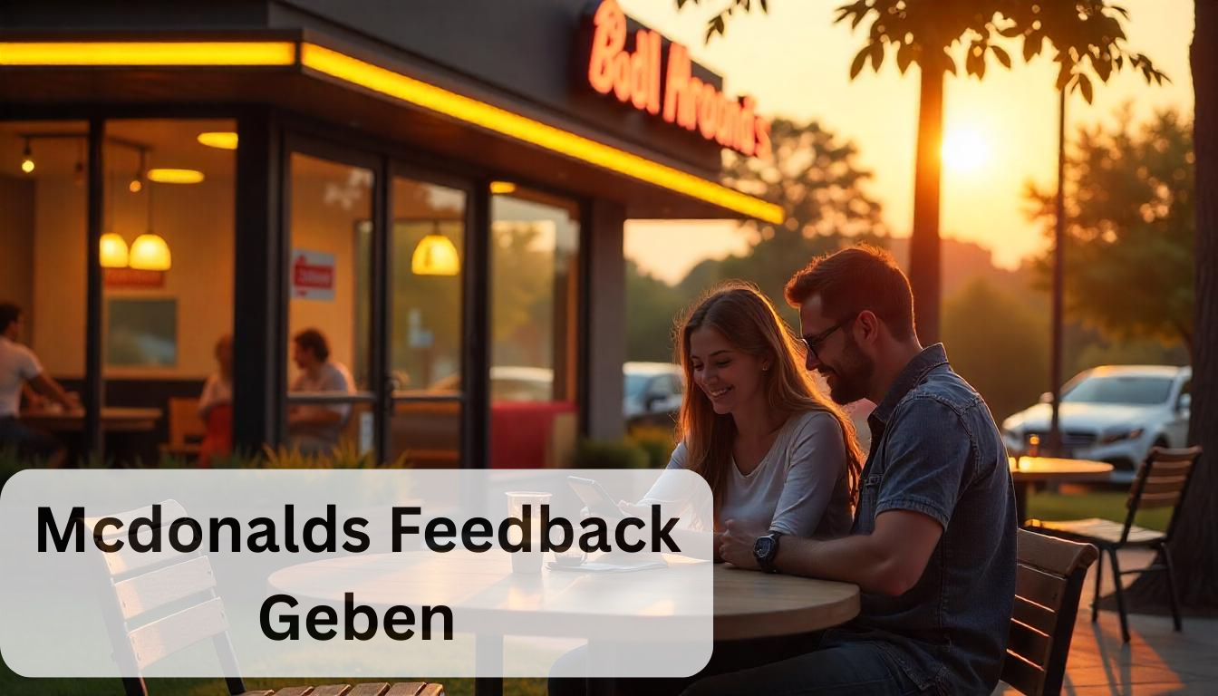 mcdonalds feedback geben