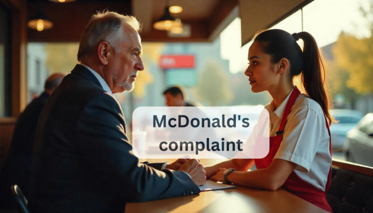McDonald’s Complaint: How to Address Issues Efficiently