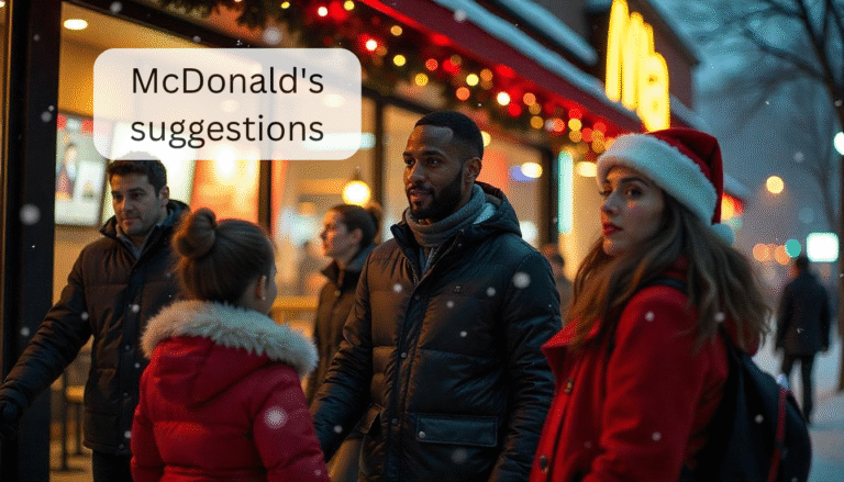 McDonald's suggestions