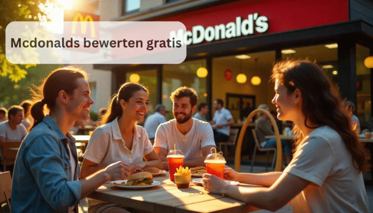 McDonalds Bewerten Gratis: So Gibst Du Deine Meinung Ab
