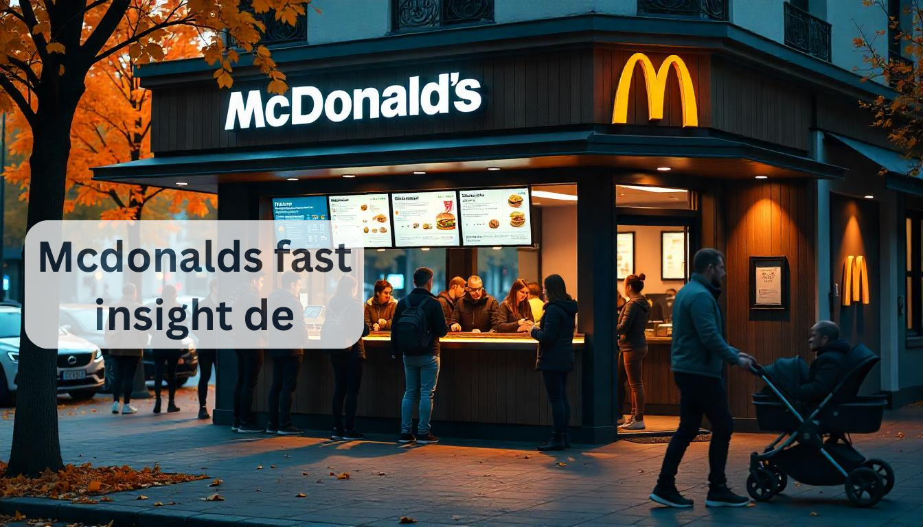 mcdonalds fast insight de 1