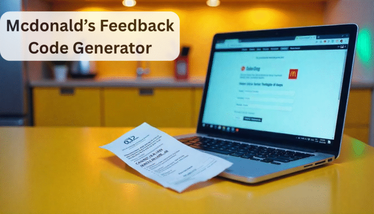 McDonalds Feedback Code Generator: How to Get Yours