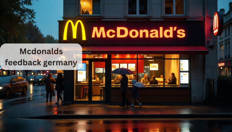 McDonalds Feedback Germany: Share Your Opinion Online Now