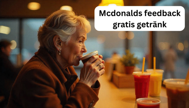 mcdonalds feedback gratis getränk