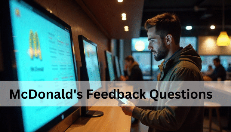 McDonald's feedback questions Deutschland: So gibst du deine Meinung ab