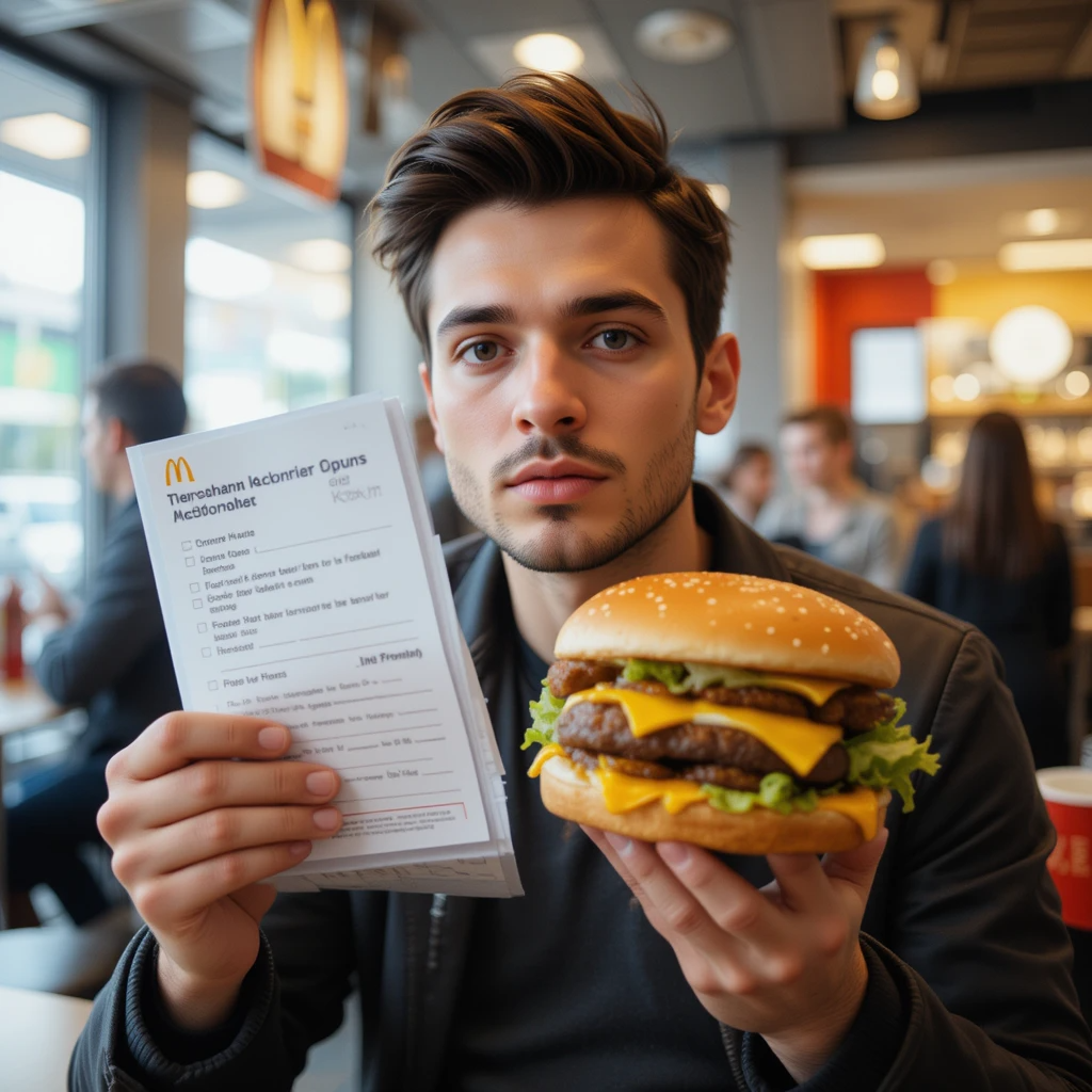 McDonald's feedback questions Deutschland: So gibst du deine Meinung ab
