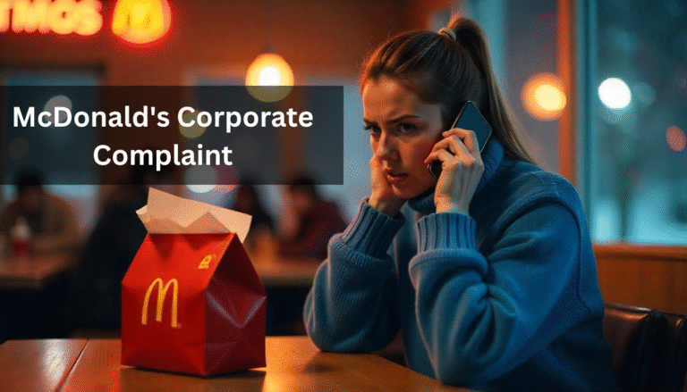 How to File a McDonald's Corporate Complaint in Garman: Full Guide